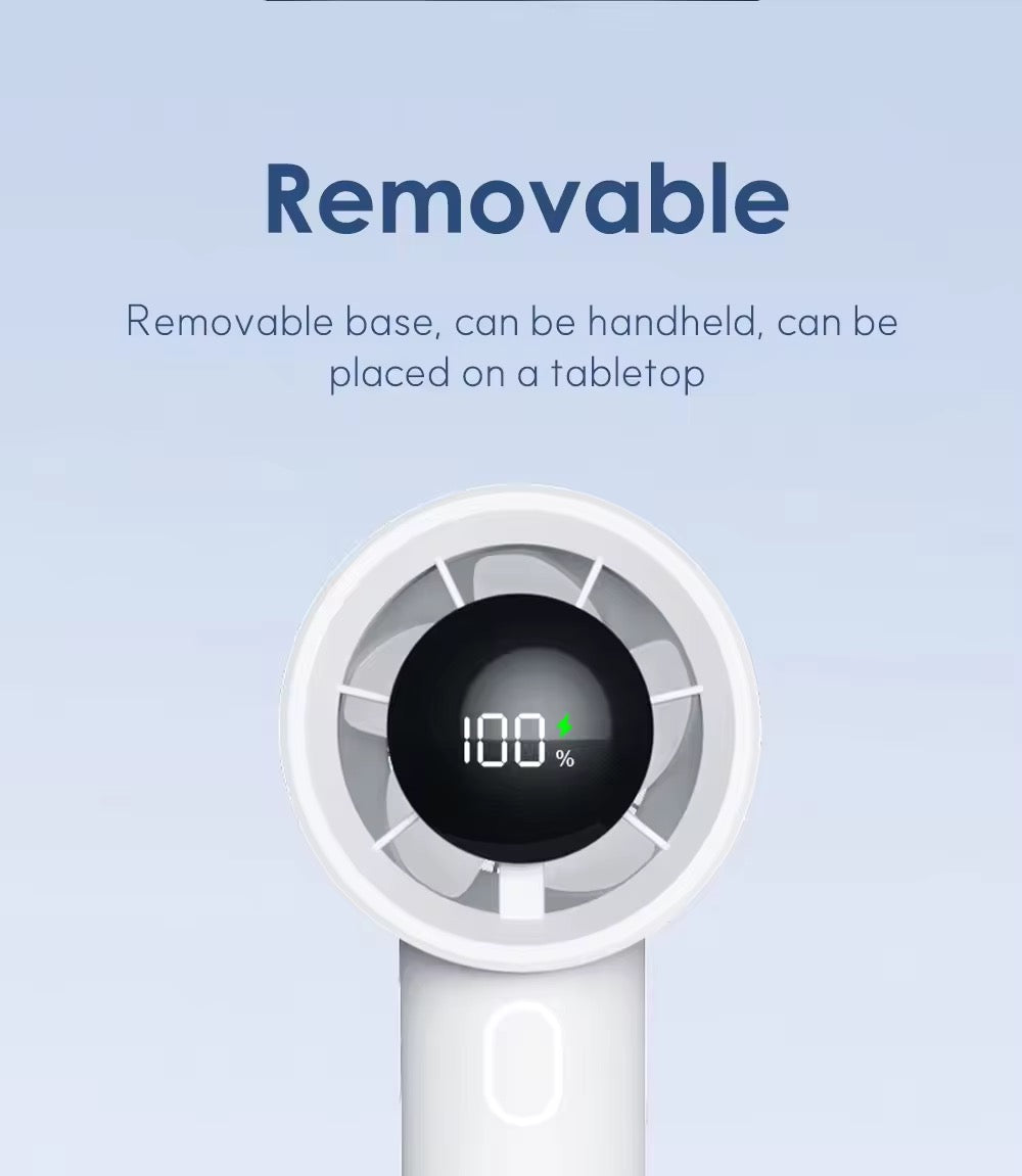 Compact Fan with Digital Display