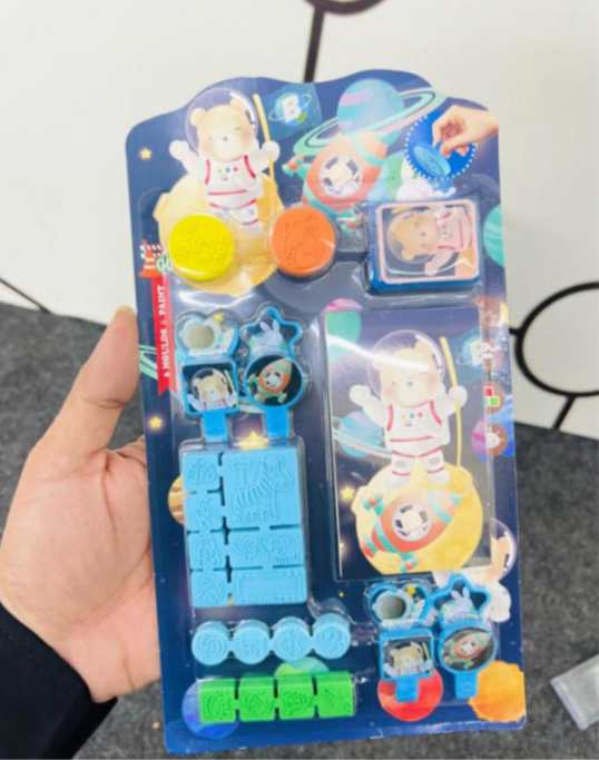 Astronaut Jumbo Stamp Kit