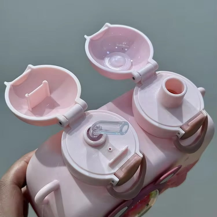 3D Cartoon Bear Water Bottle