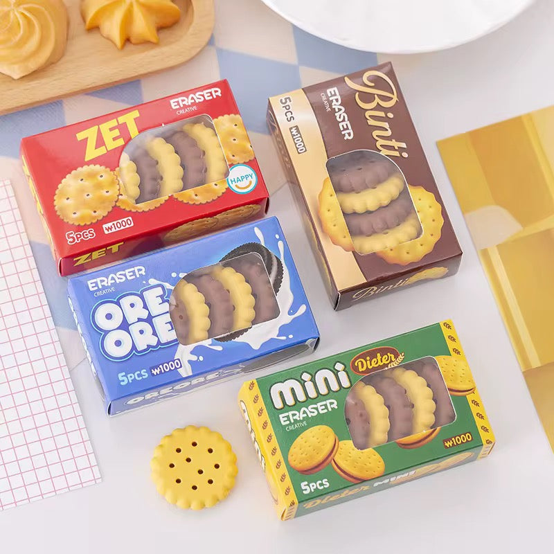Mini Cookie Cracker Eraser