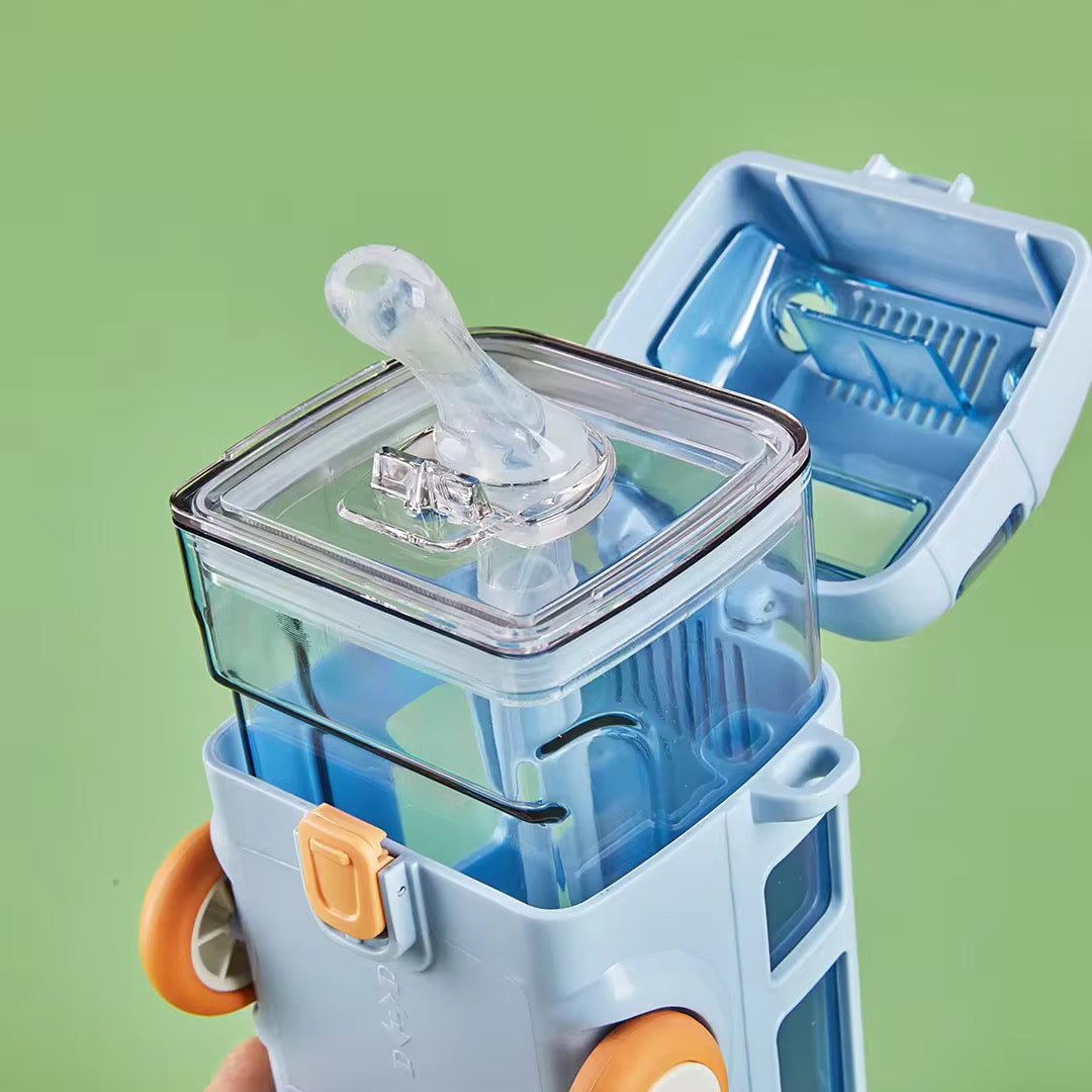 Cool Bus-Shaped Water Bottle