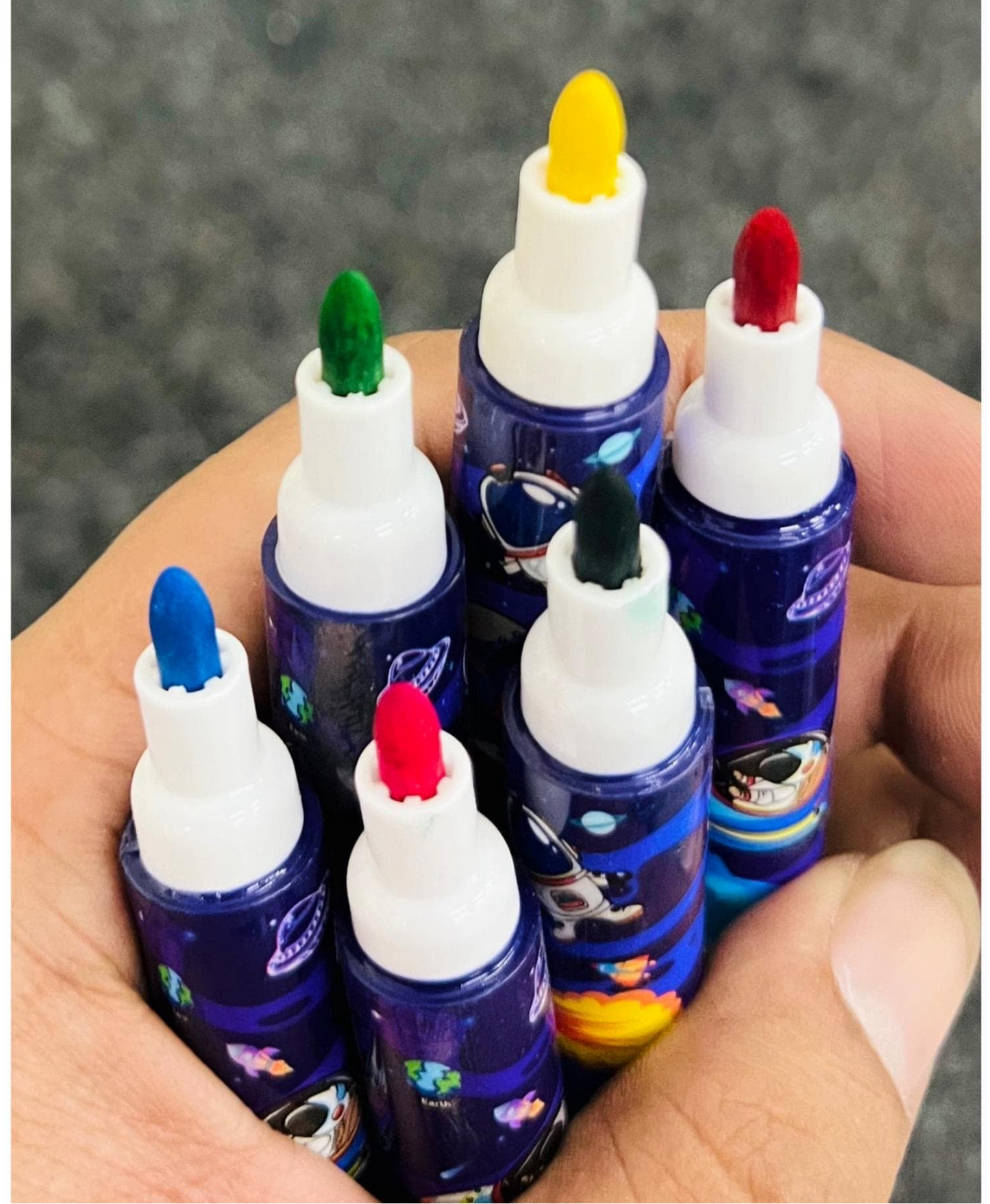 Kawaii Colour Pen Set - 6pc