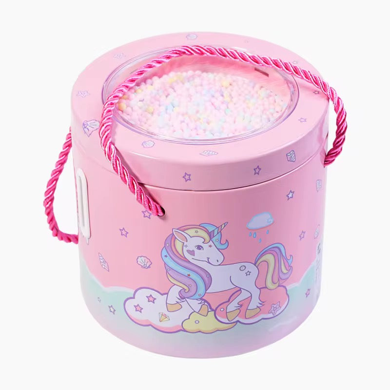 Cylindrical Money Bank With Lock