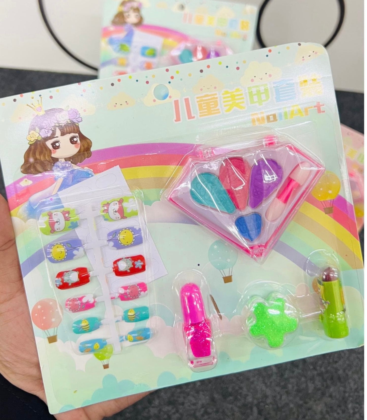 Cute Kids Nail Art Kit