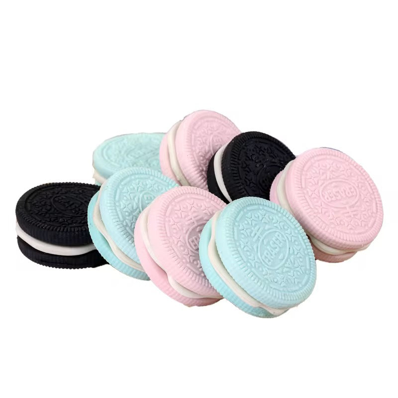 Oreo Shaped Eraser