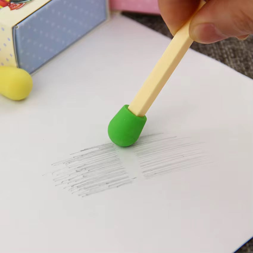 Match Stick Erasers