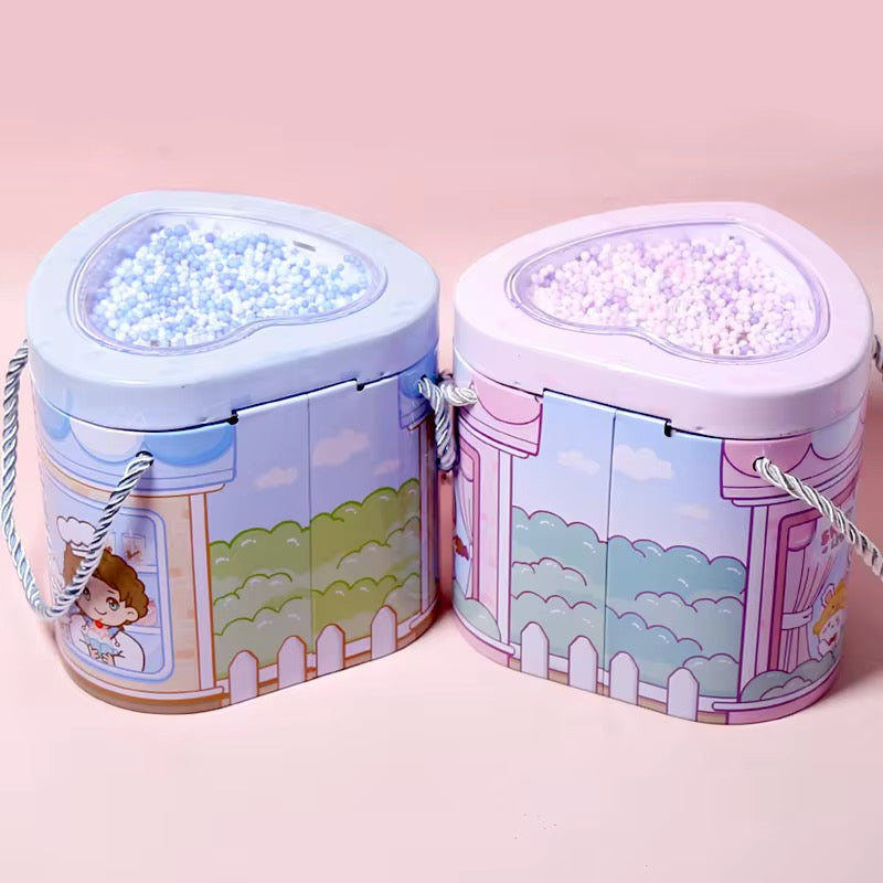 Heart Shape Money Bank With Lock