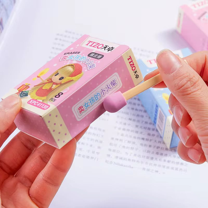 Match Stick Erasers