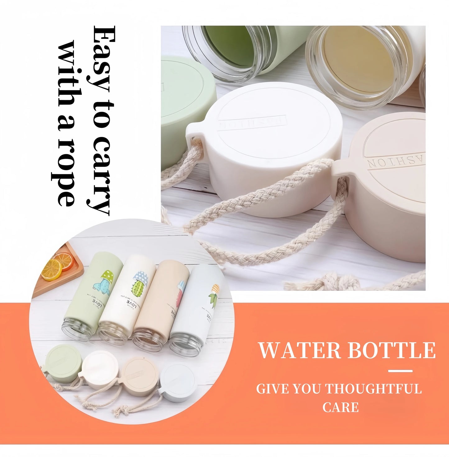Cactus Thermo Water Bottle | Portable & Travel Friendly