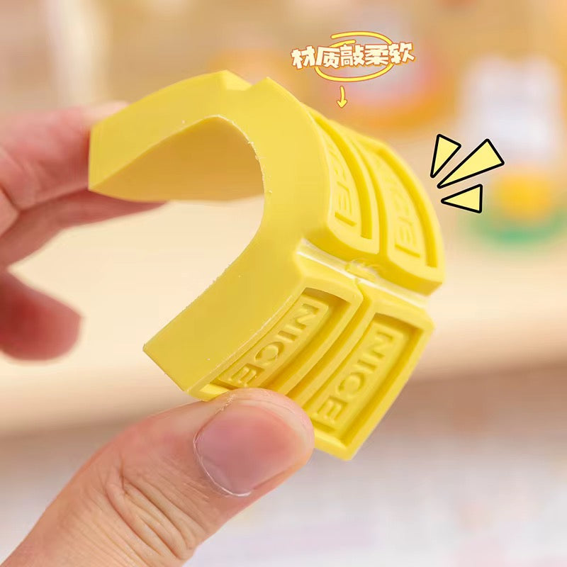 Multicolour Chocolate Shape Eraser
