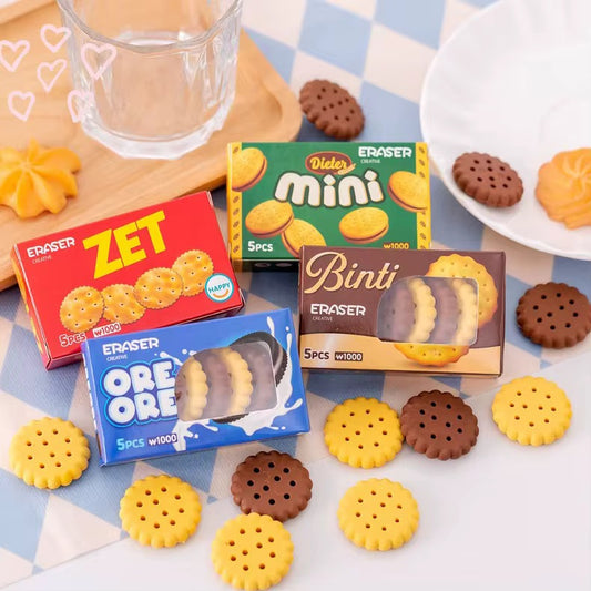 Mini Cookie Cracker Eraser
