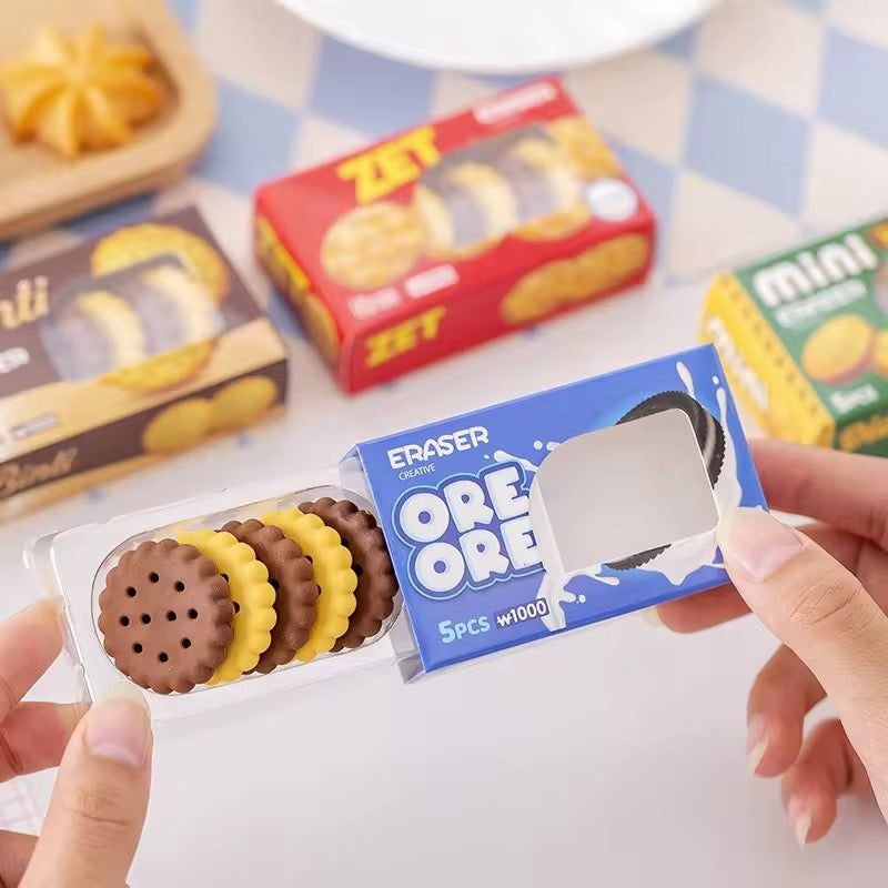 Mini Cookie Cracker Eraser