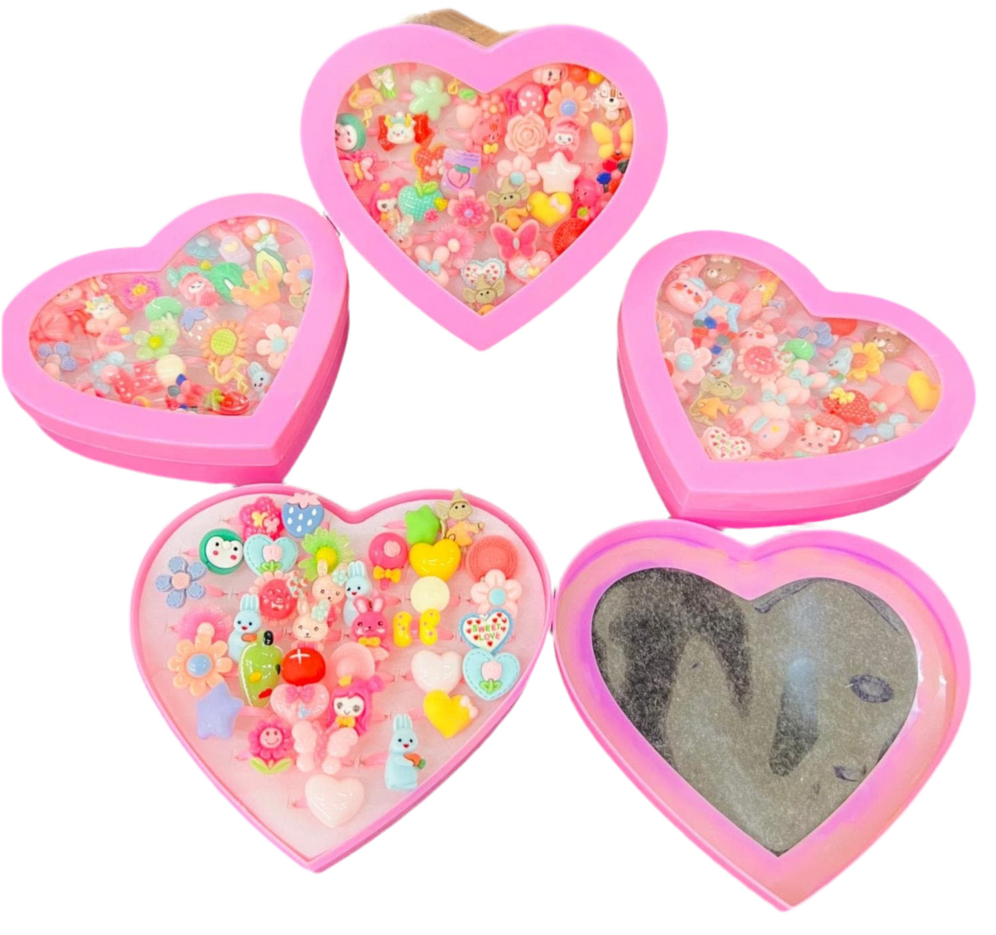 Cute Kids Ring Set