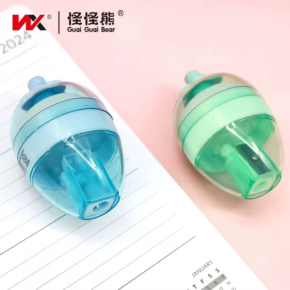 Strawberry Shaped Eraser & Sharpener (2-in-1)