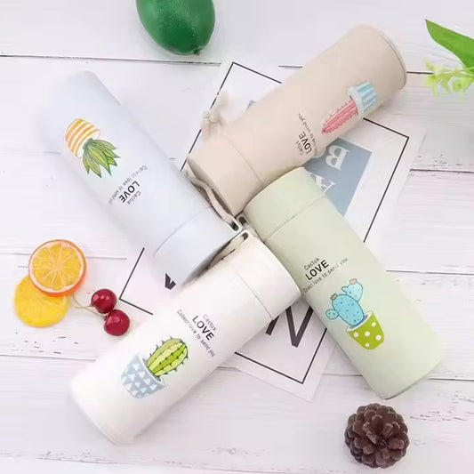 Cactus Thermo Water Bottle | Portable & Travel Friendly