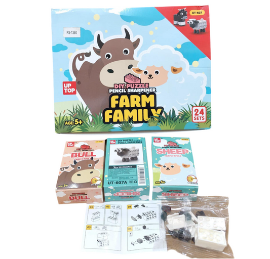 DIY Puzzle Sharpener - Animal Edition