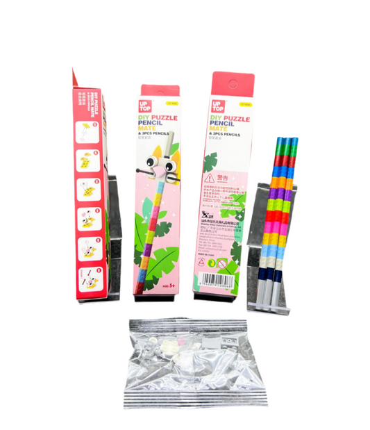 DIY Puzzle Pencil Set