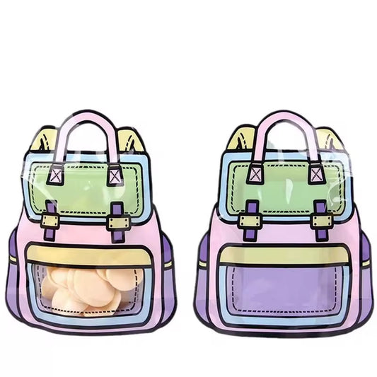 Travel Backpack Style Zipper Pouch