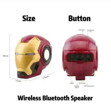 Iron Man Bluetooth Speaker