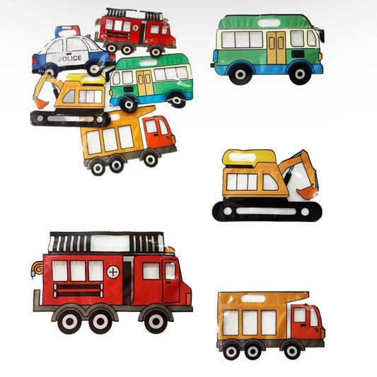 Vehicle Shaped PVC Zipper Pouch