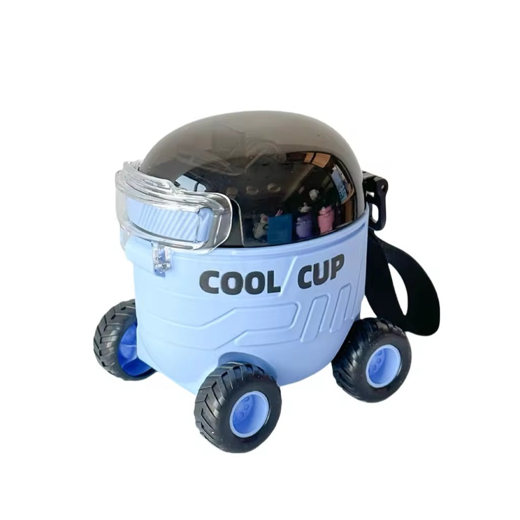 Wheeled Car Shaped Water Bottle