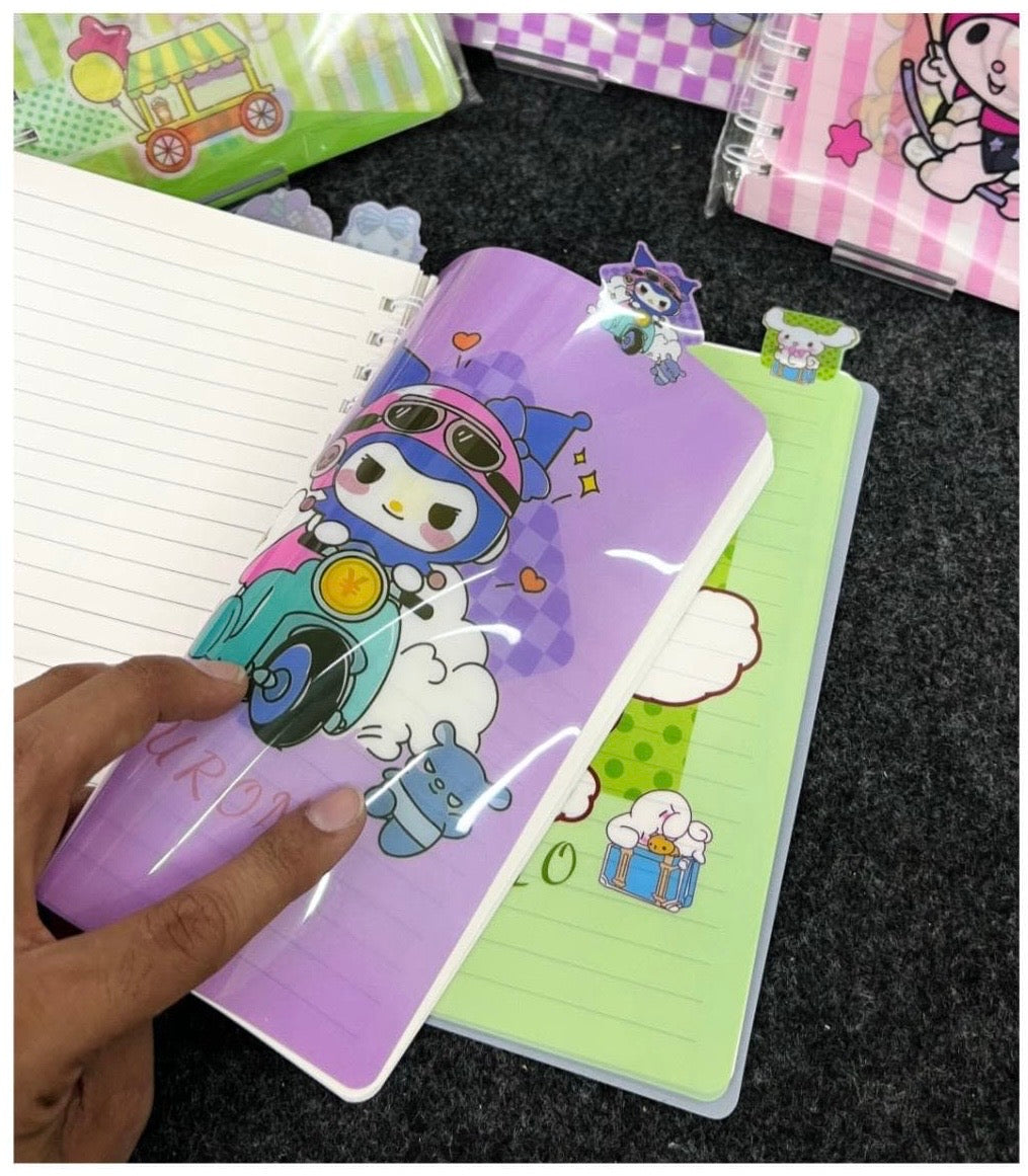 3D Cover Spiral Diary - with 4 Sections