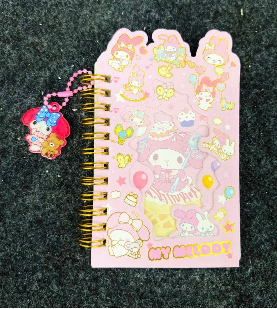 Kuromi Magic Cutout Charm Diary