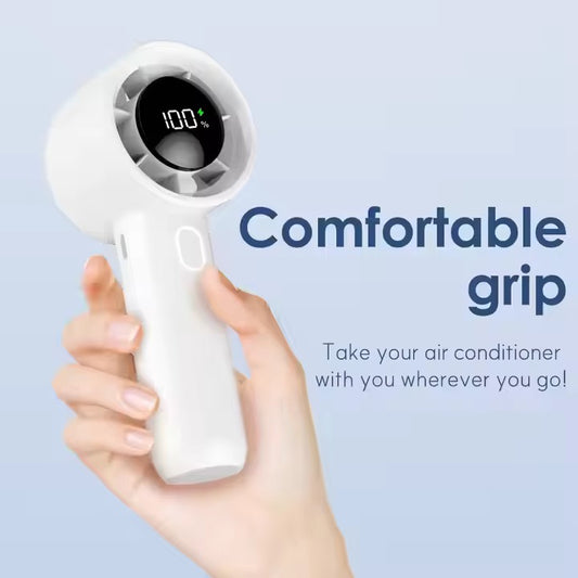 Compact Fan with Digital Display