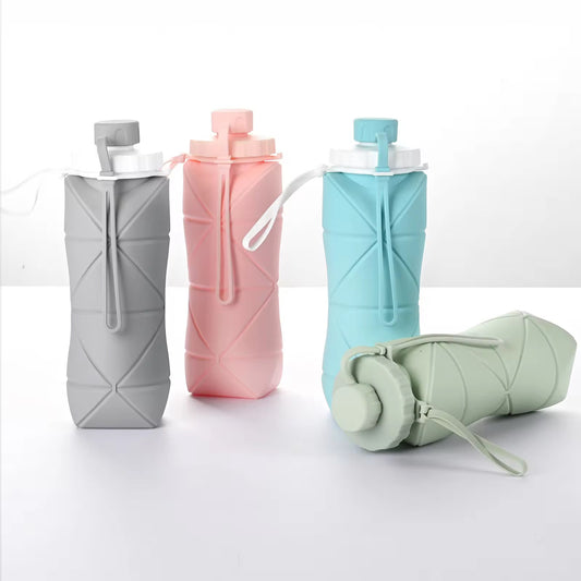 Silicon Foldable Water Bottle