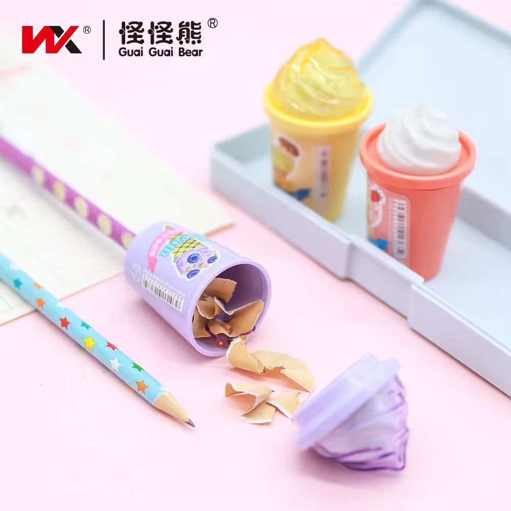 Icecream Cup Sharpener with Eraser