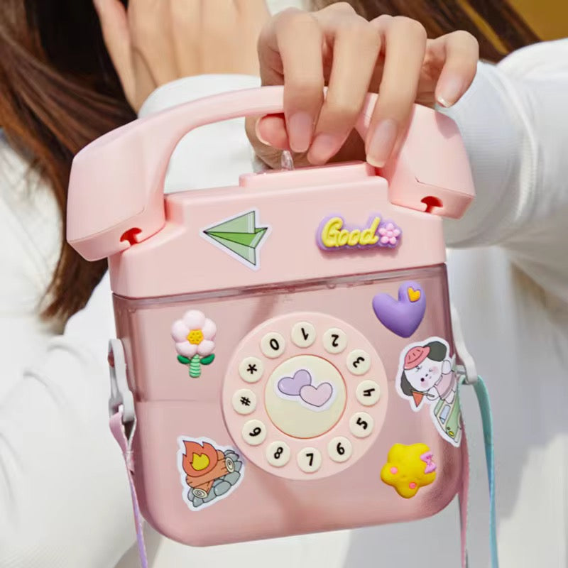Dial & Sip- Telephone Water Bottle
