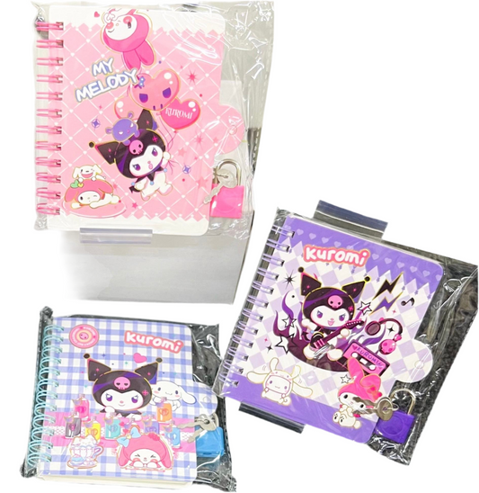 Kuromi Secret Diary with Lock