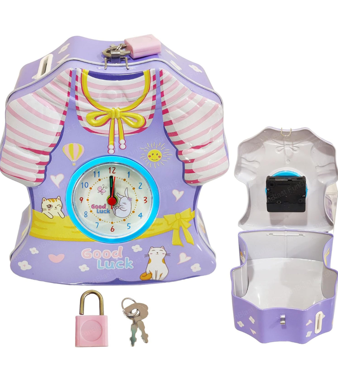 Money Bank With Alarm Clock