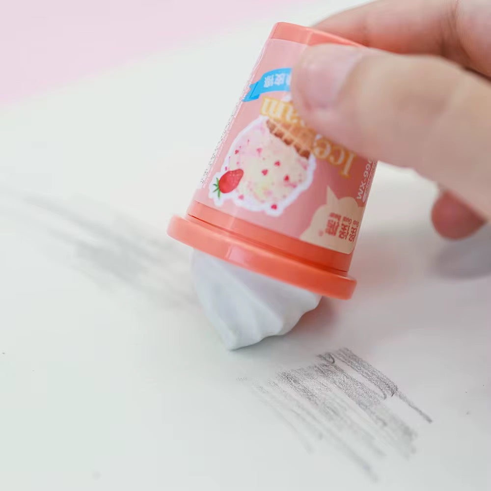 Icecream Cup Sharpener with Eraser