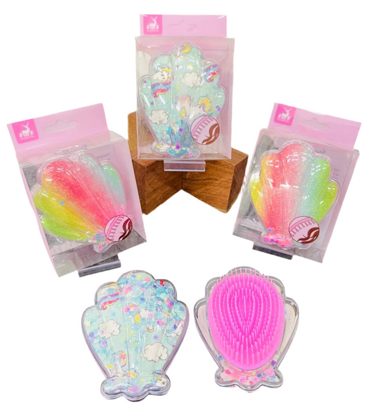 Shell Shaped Sparkle Comb
