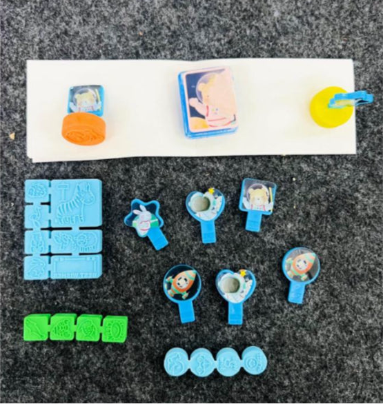 Astronaut Jumbo Stamp Kit