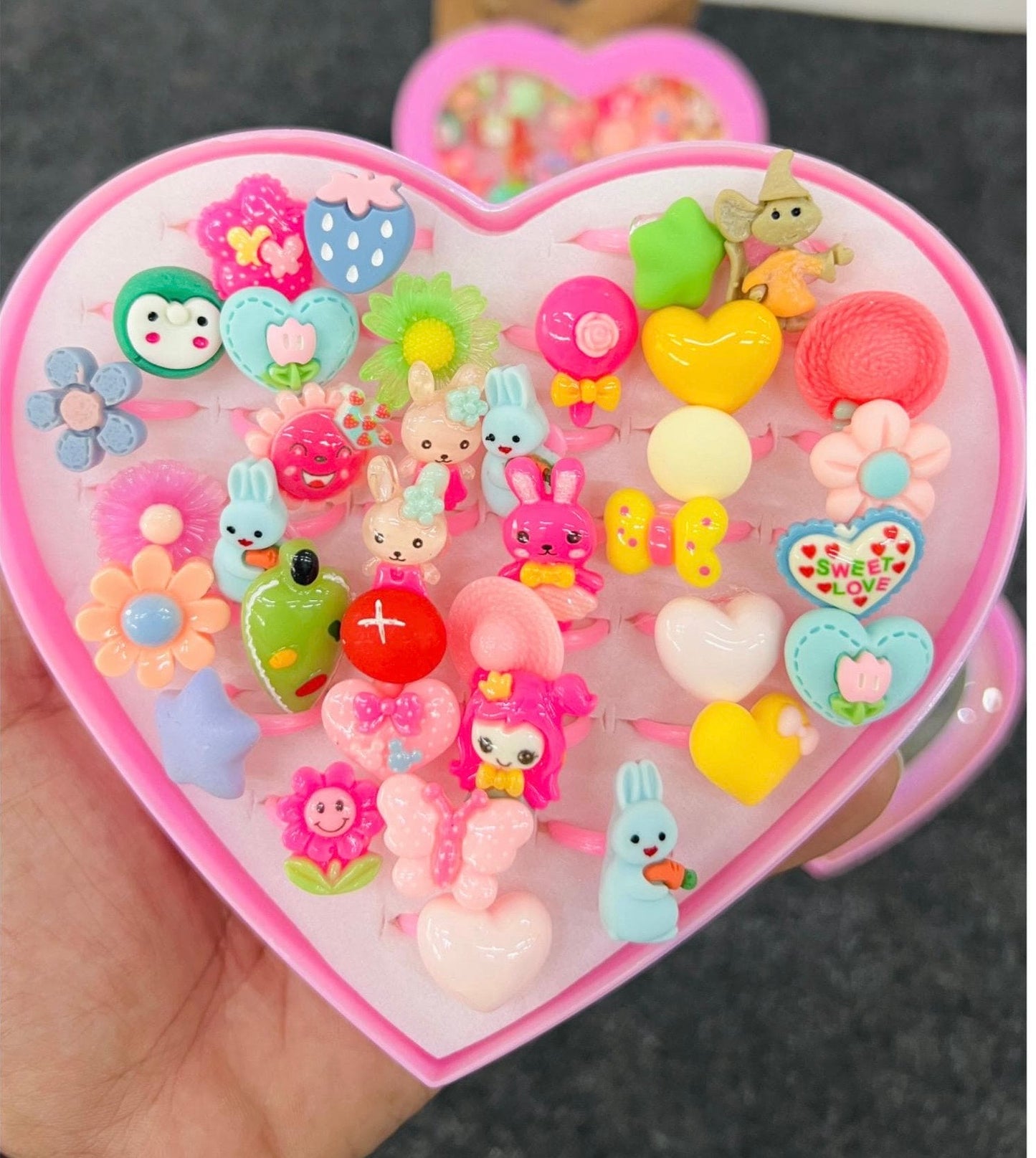 Cute Kids Ring Set