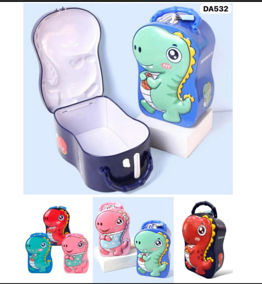 Dinosaur Money Bank With Lock