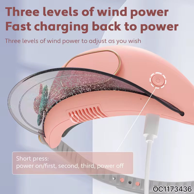 Visor Hat Portable Fan
