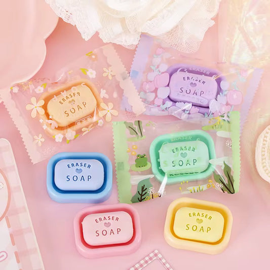 Kawaii Soap Bar Erasers